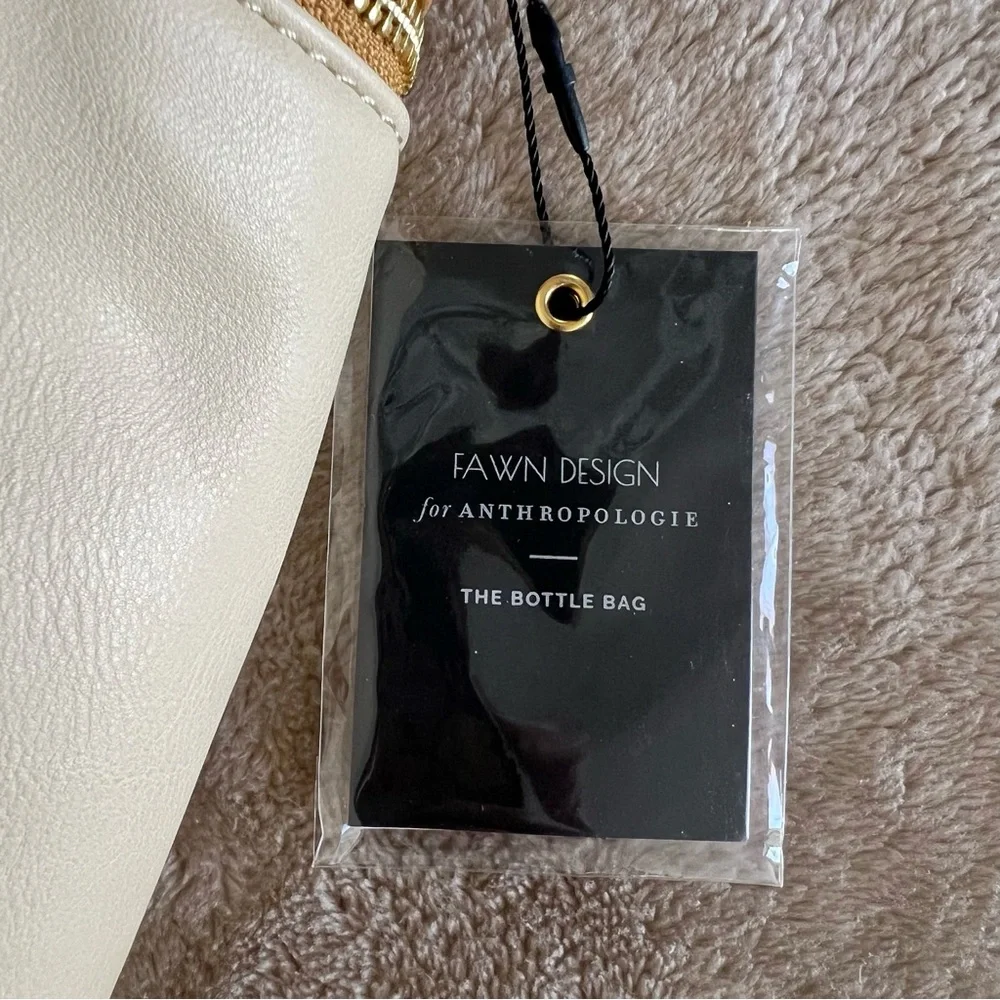 Fawn Design for Anthropologie The Bottle Bag in Tan/Sand